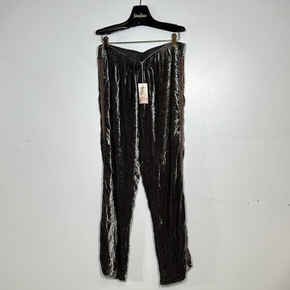 Johnny Was Ravi Wide Leg Velvet Pant - Picture 6 of 15